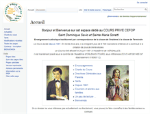 Tablet Screenshot of coursprivecefop.org